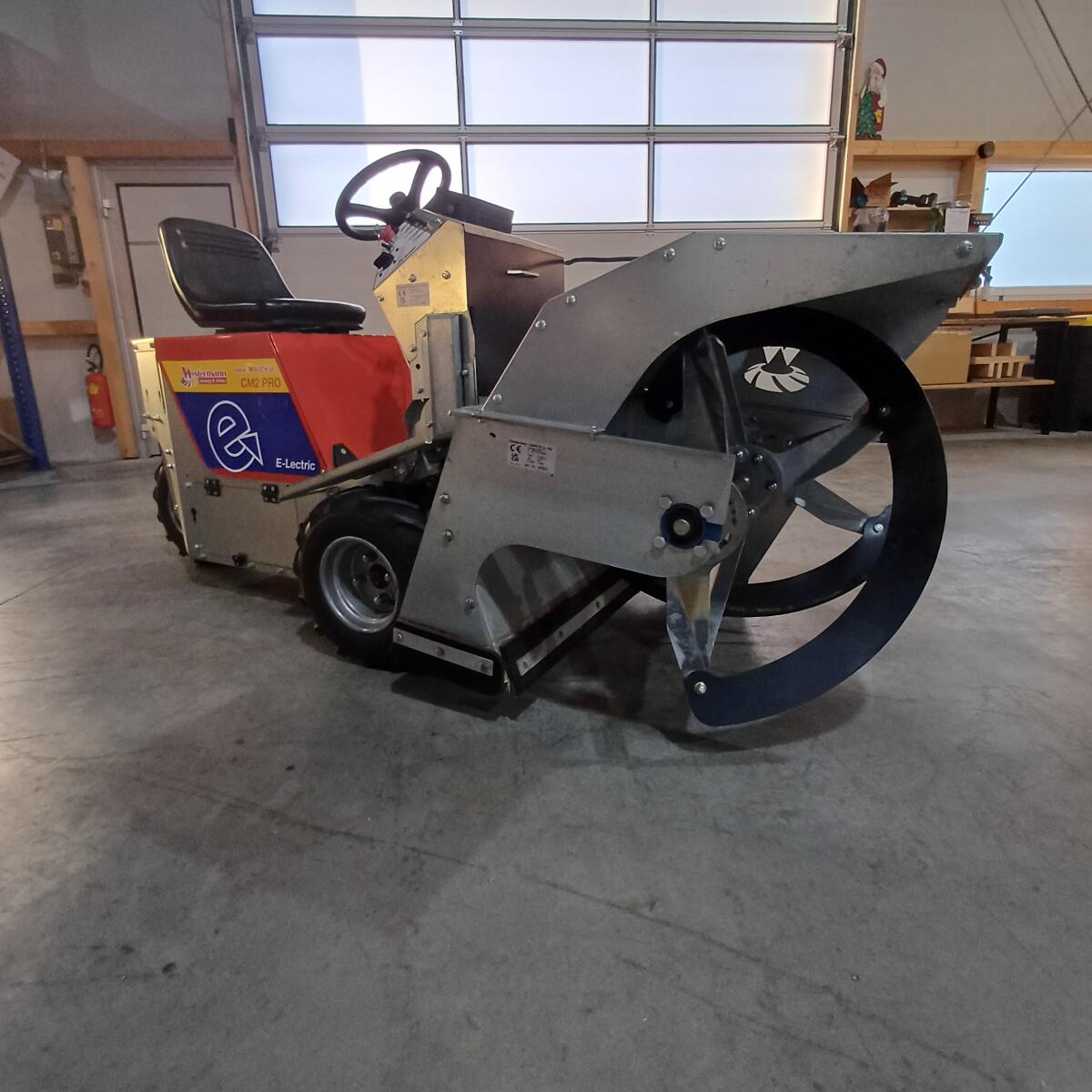 Westermann Spaltenschieber, Futterschieber, Kehrmaschine 2