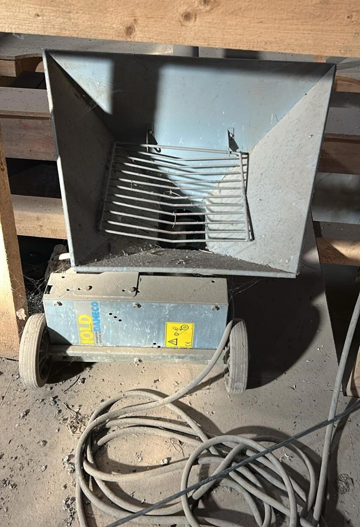 Getreiderohrschnecke mit Ein- und Auslauf 6 Meter und Motor 3