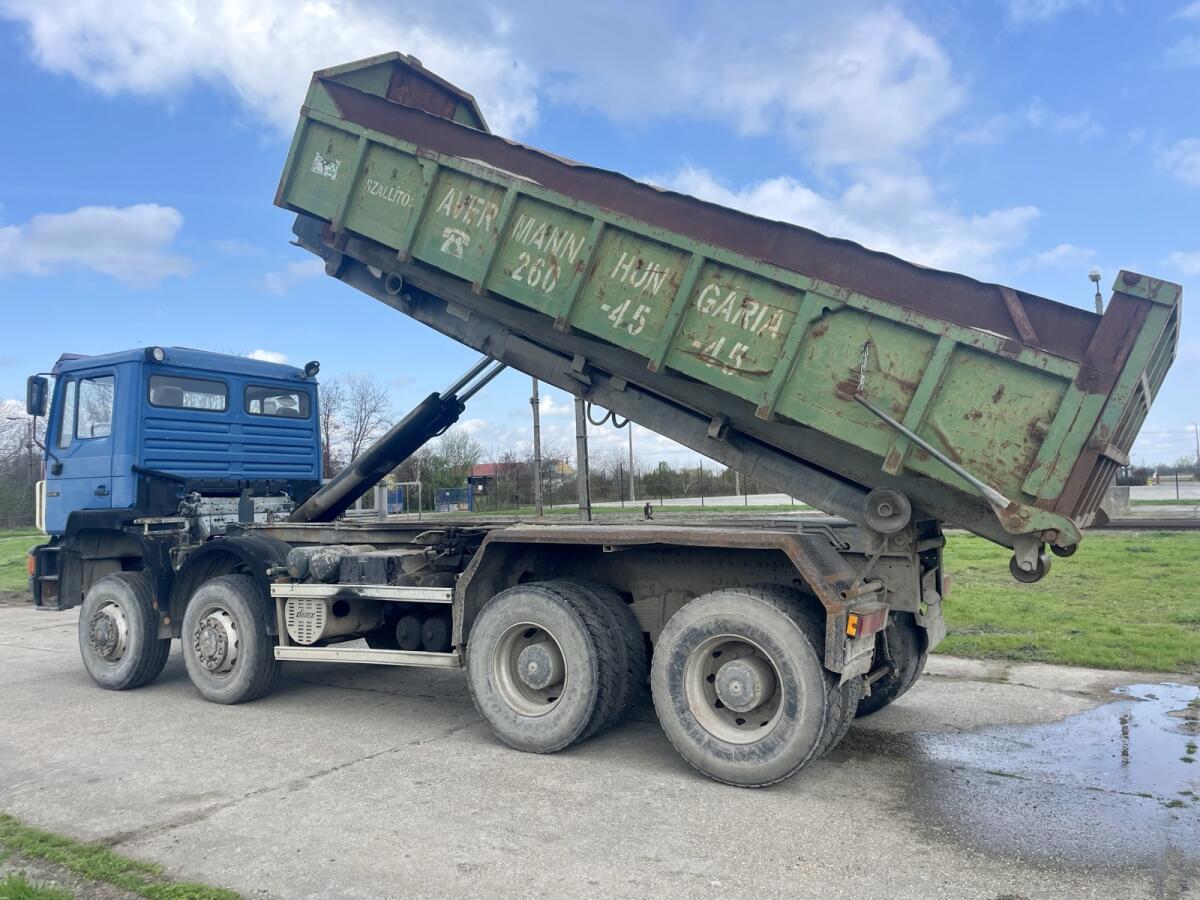 6x8 Allrad Kipper, Container, Multilift, MAN 35.422 2