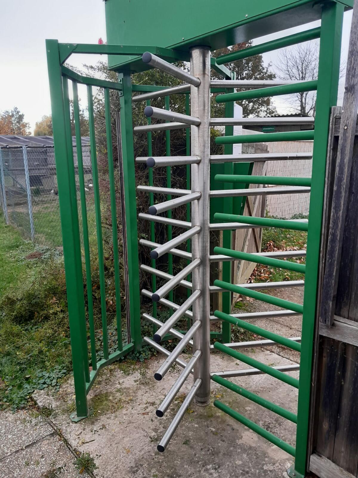 Drehkreuz (Drehtür), vollautomatisch mit Kassasystem 1