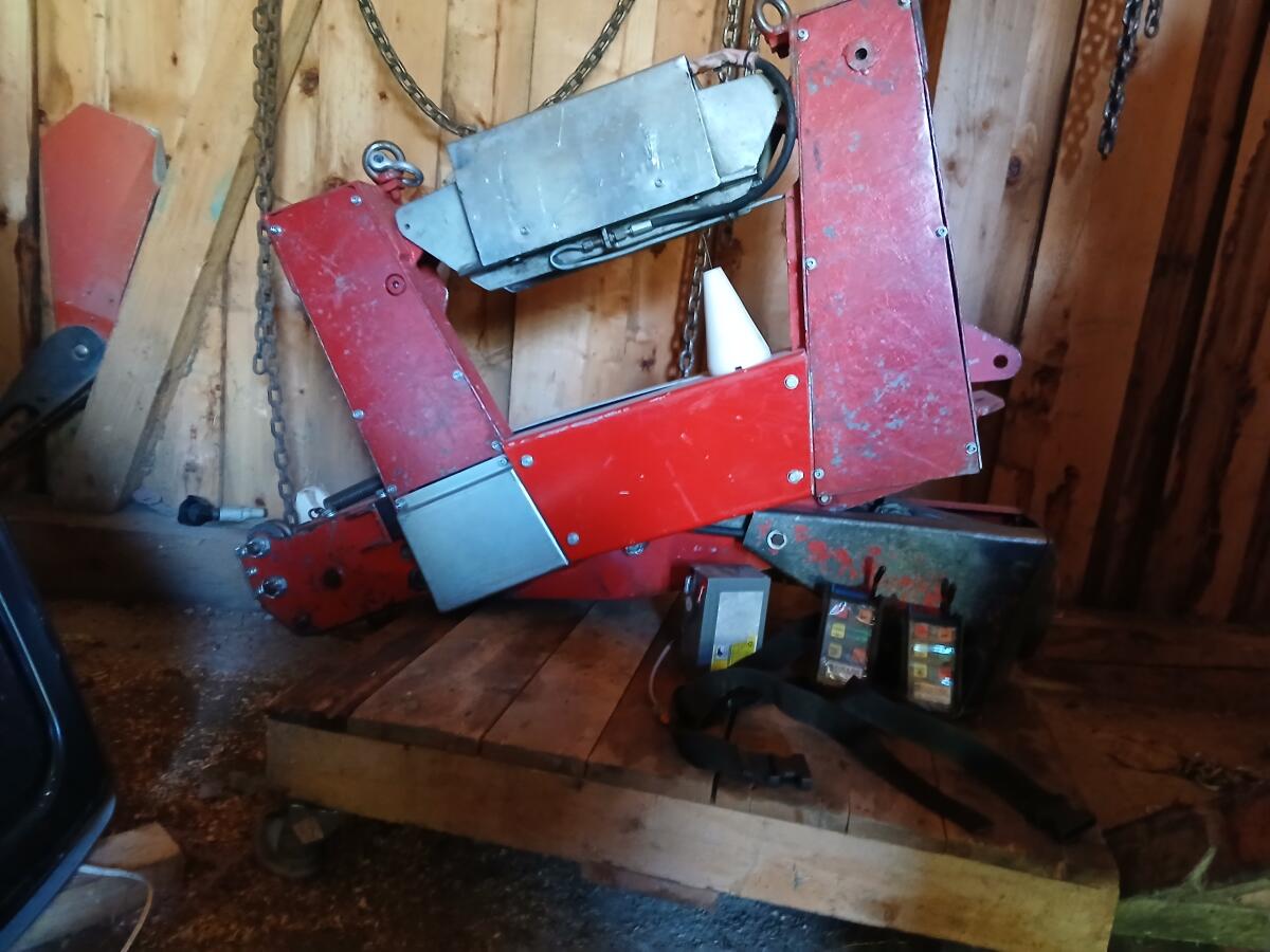 Koller SK1A, hydr. Tragseiltrommel + 350 m Seil 1