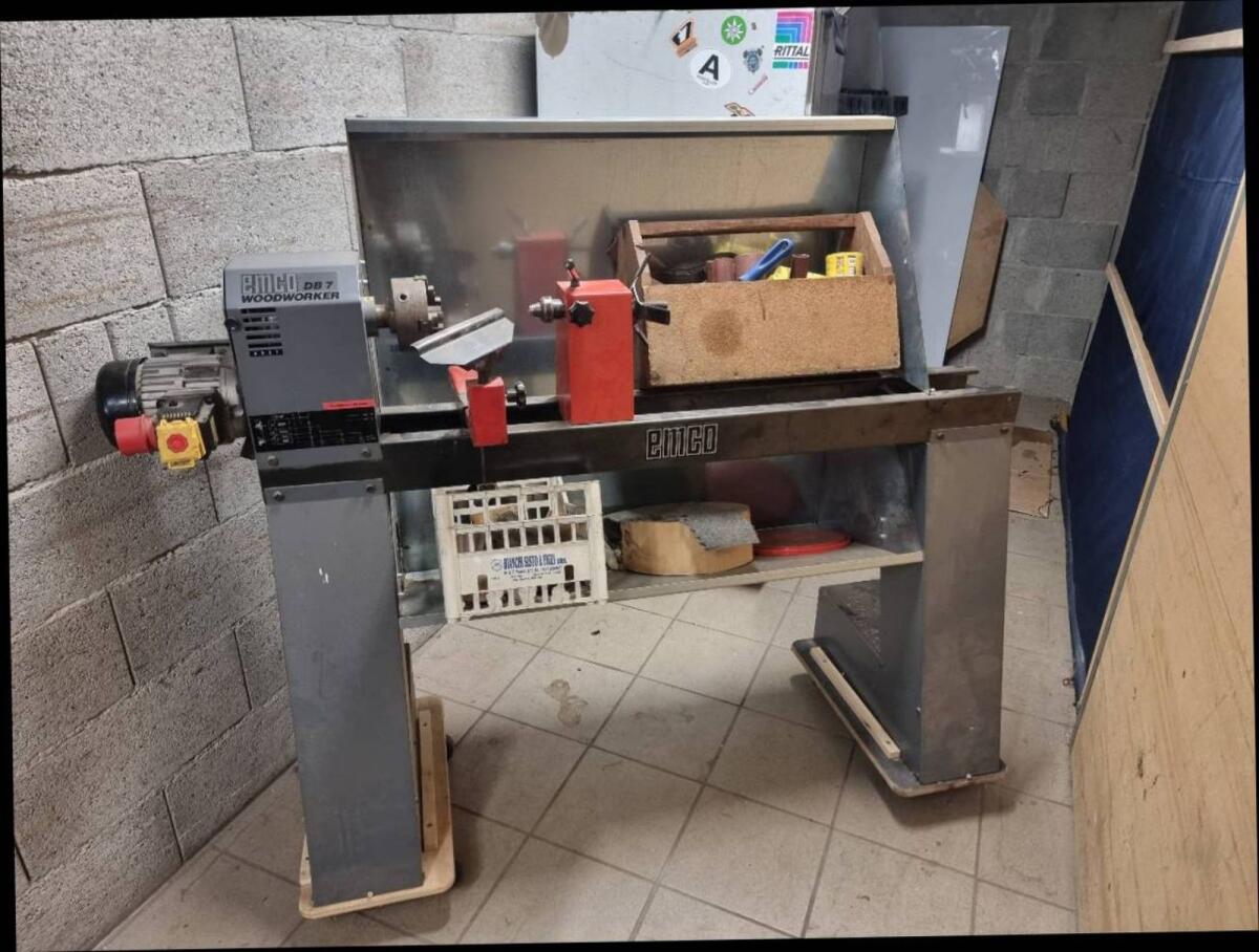 EMCO DB7 Drechselbank 1