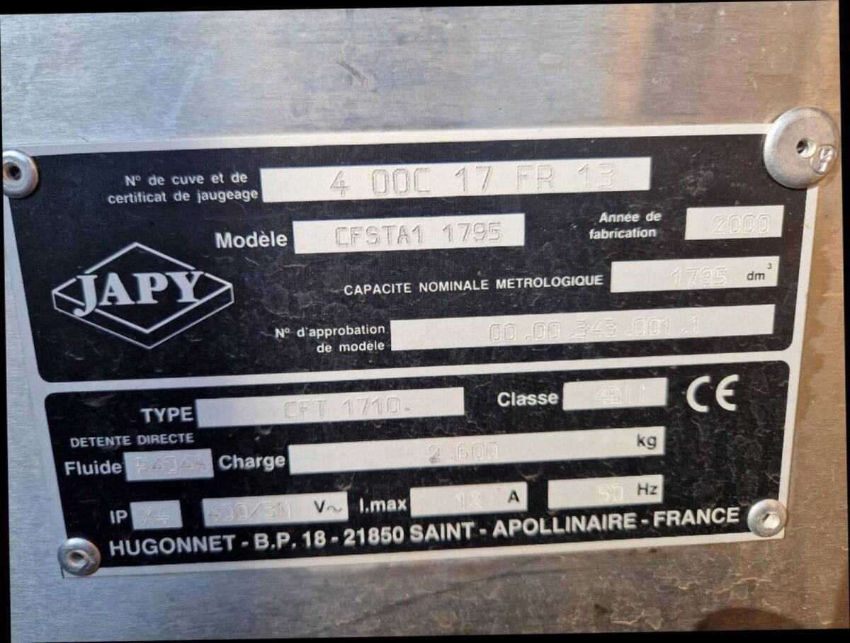 Westfalia Milchtank 3