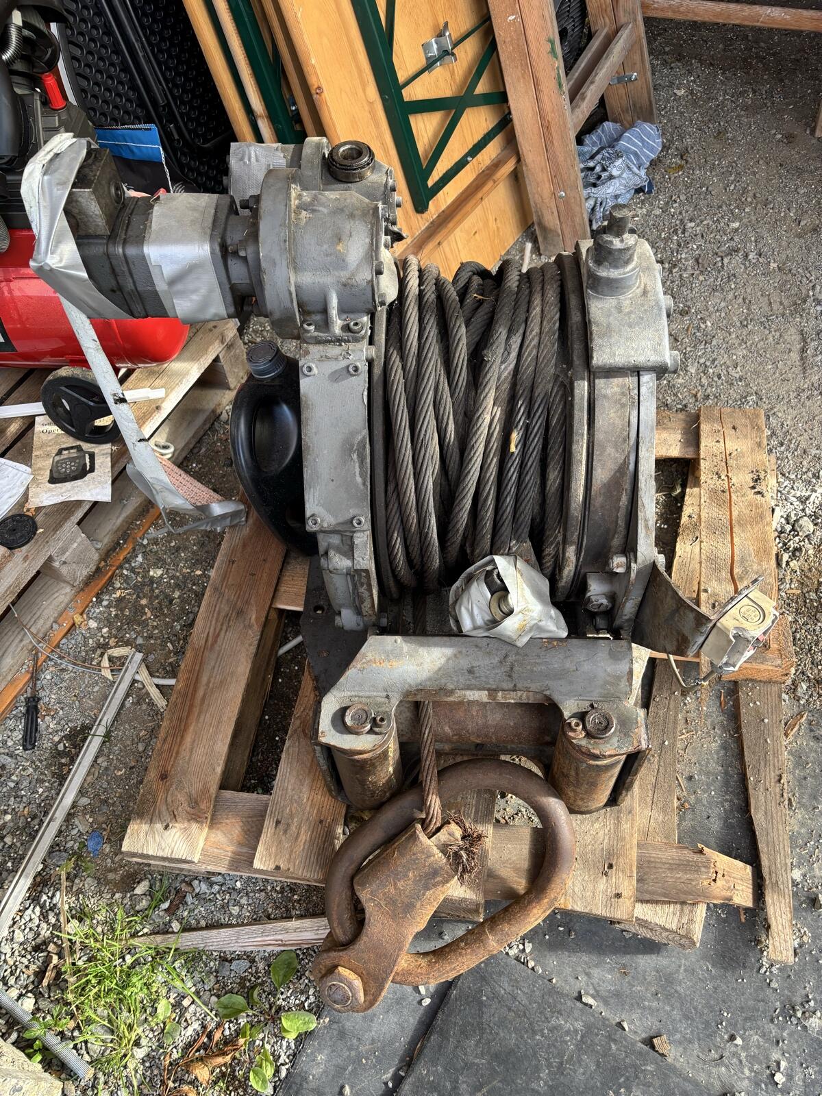 Hydraulische Sepson Winde 2