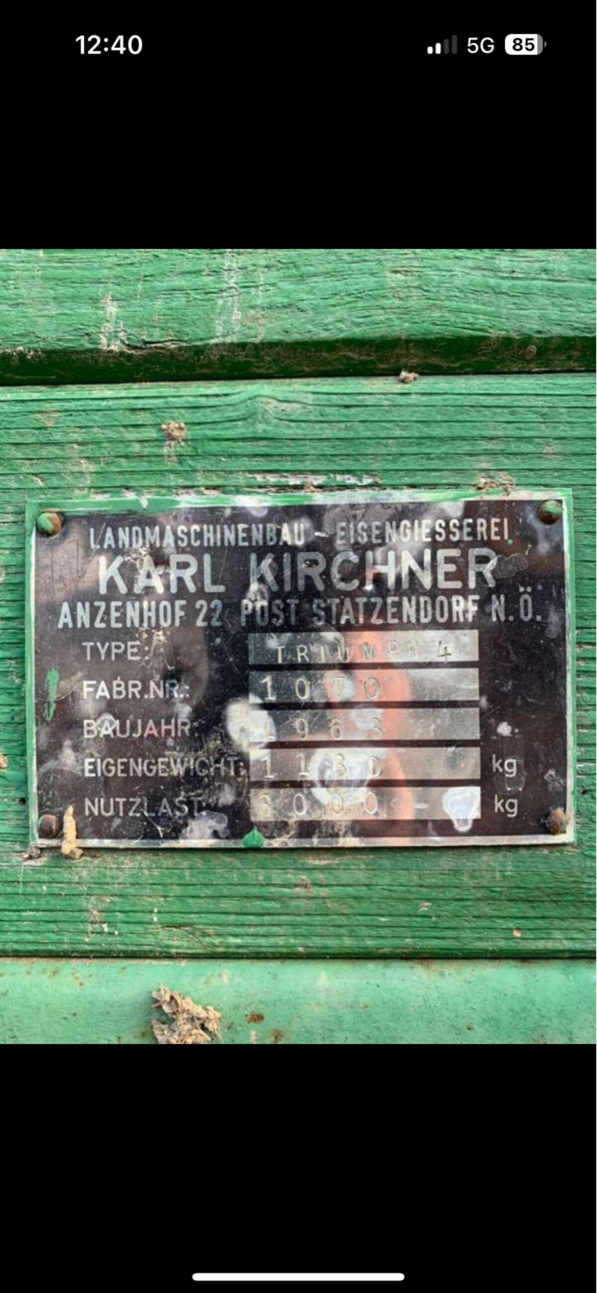 Anhänger mit Kratzboden 3