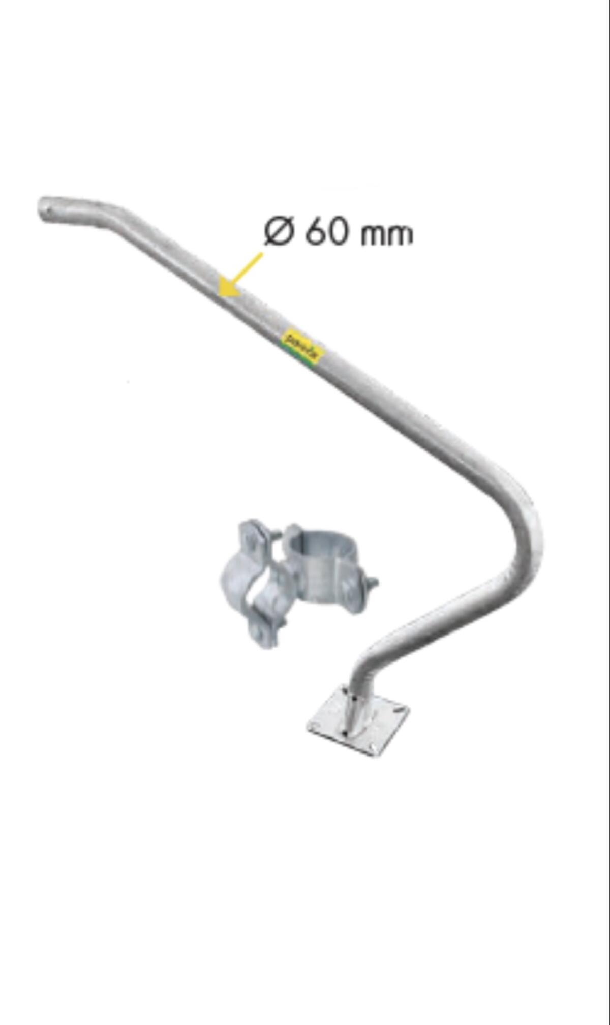 Fressplatzabtrennung Bügel SSV Großvieh mit Bodenplatte 1