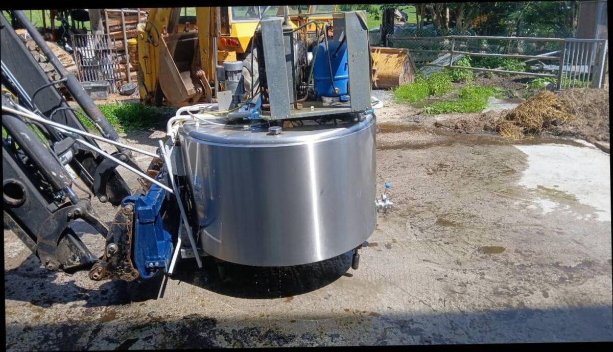 Milchtank mit Kühlung 1