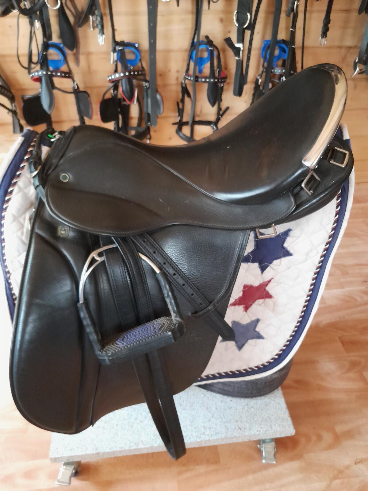 Kaltblutsattel, Noriker, Haflinger, Stübben Scout 18 Zoll 1