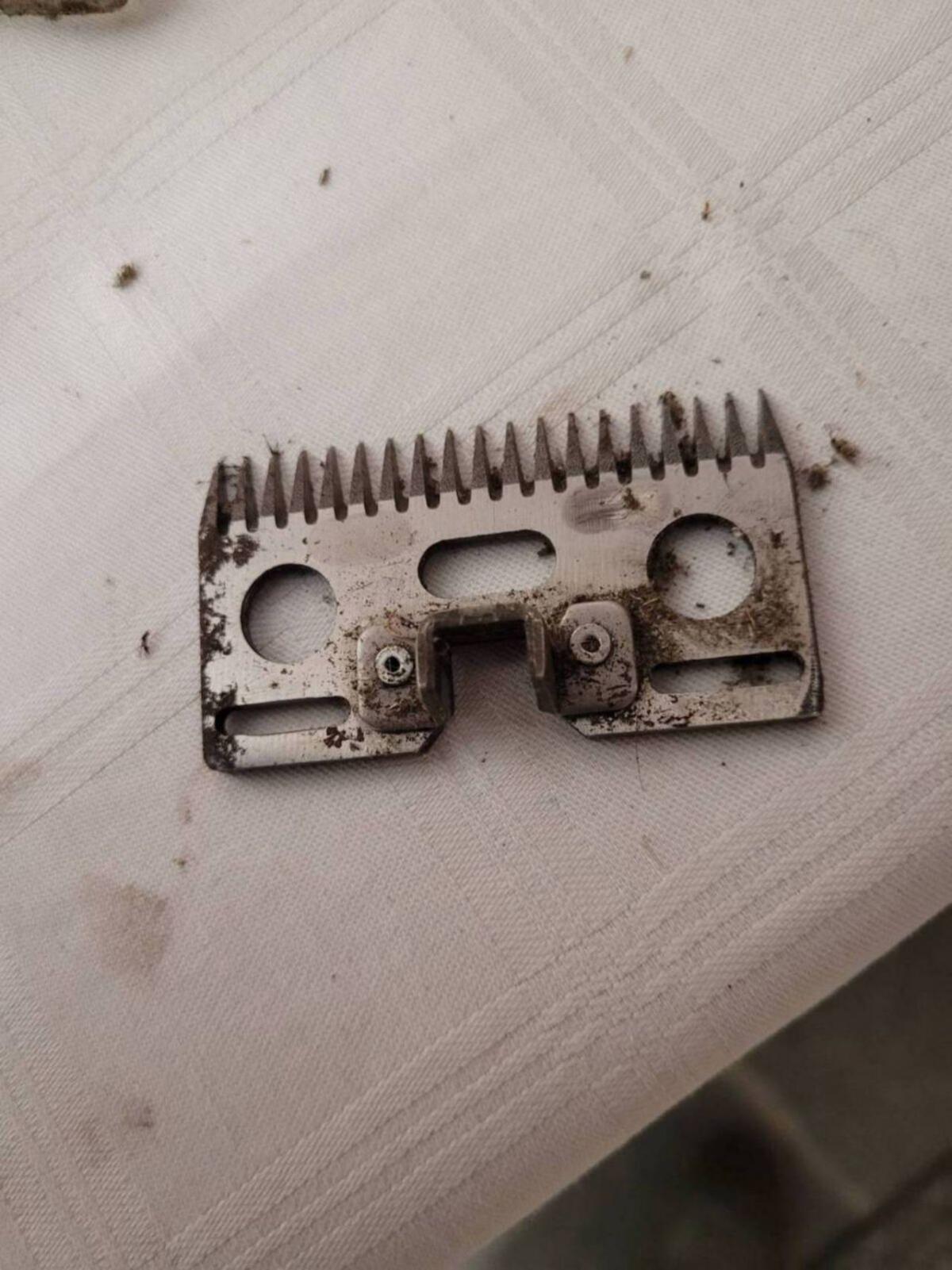 Schermesser für DeLaval-Schermaschine 1