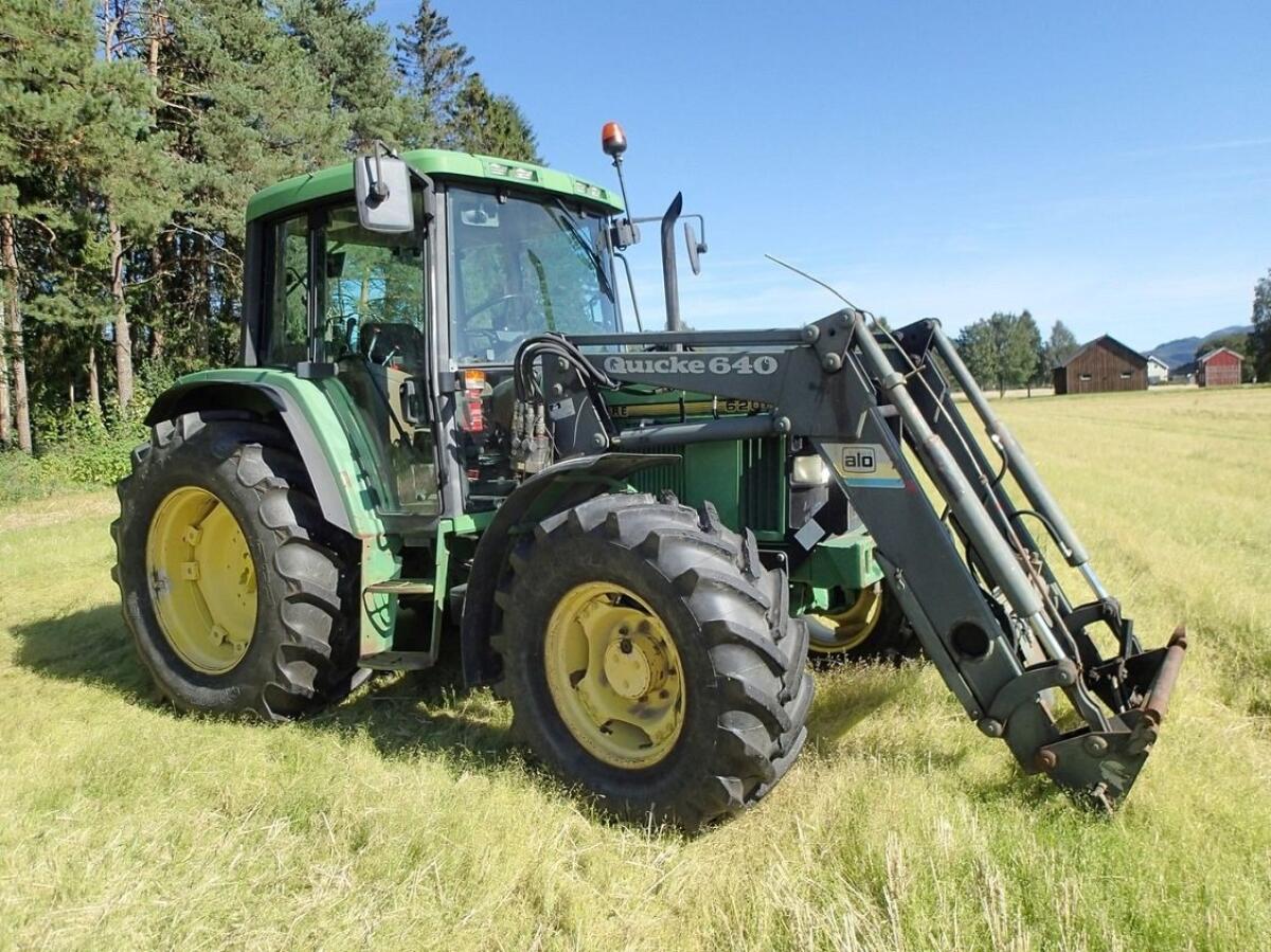 John Deere 6200 S + Frontlader Quicke 640 1
