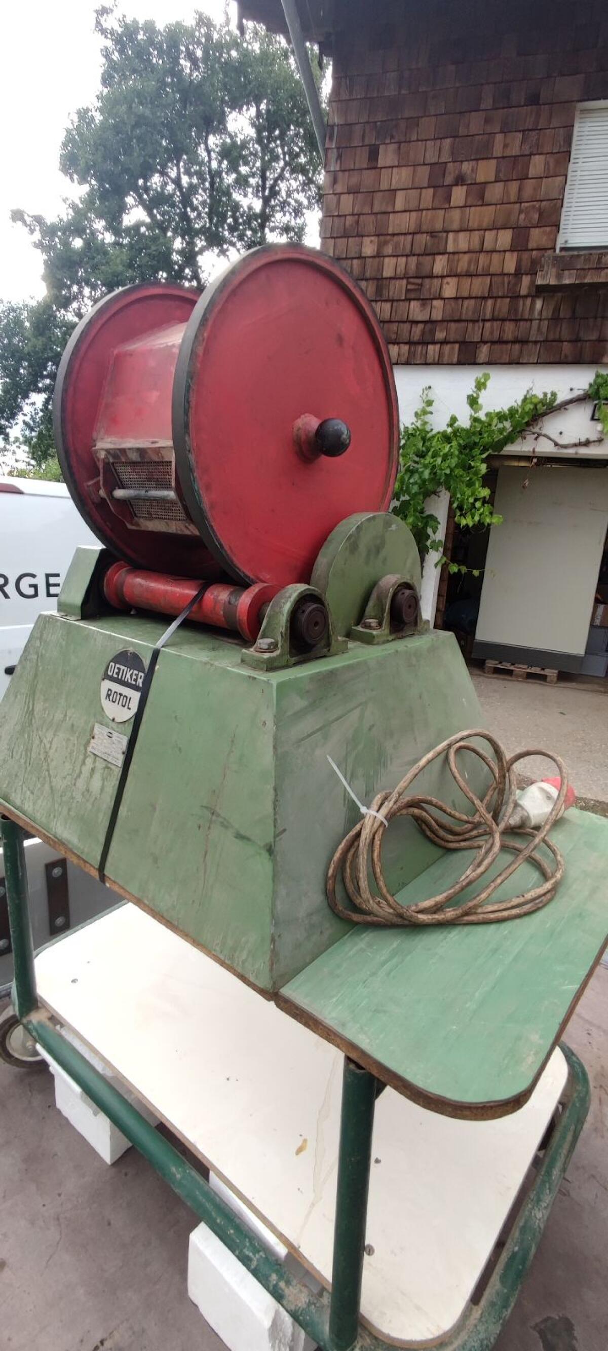 Poliertrommel, Entgraten Schleiftrommel 1