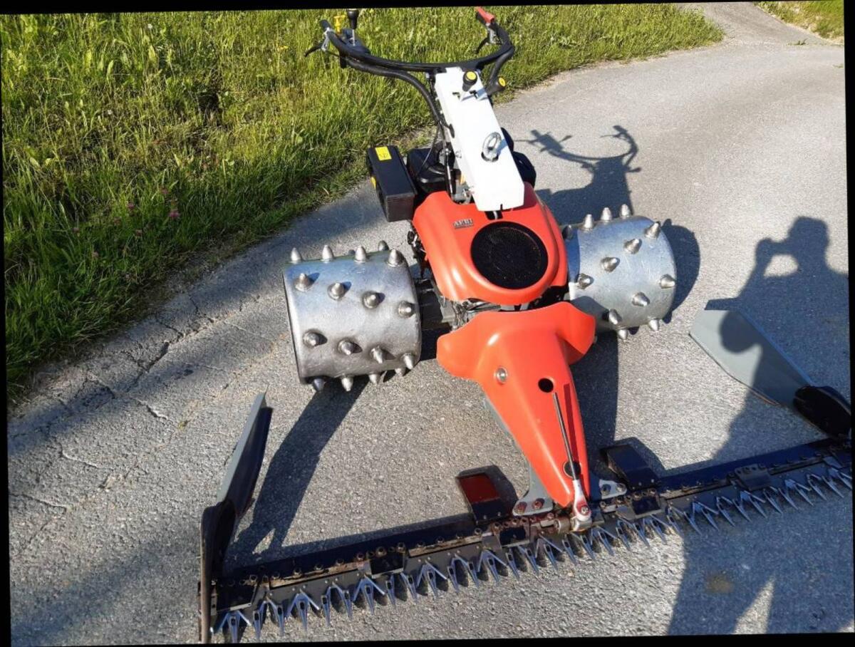 Stachelwalzen Stachelräder Aebi CC36 Motormäher 2