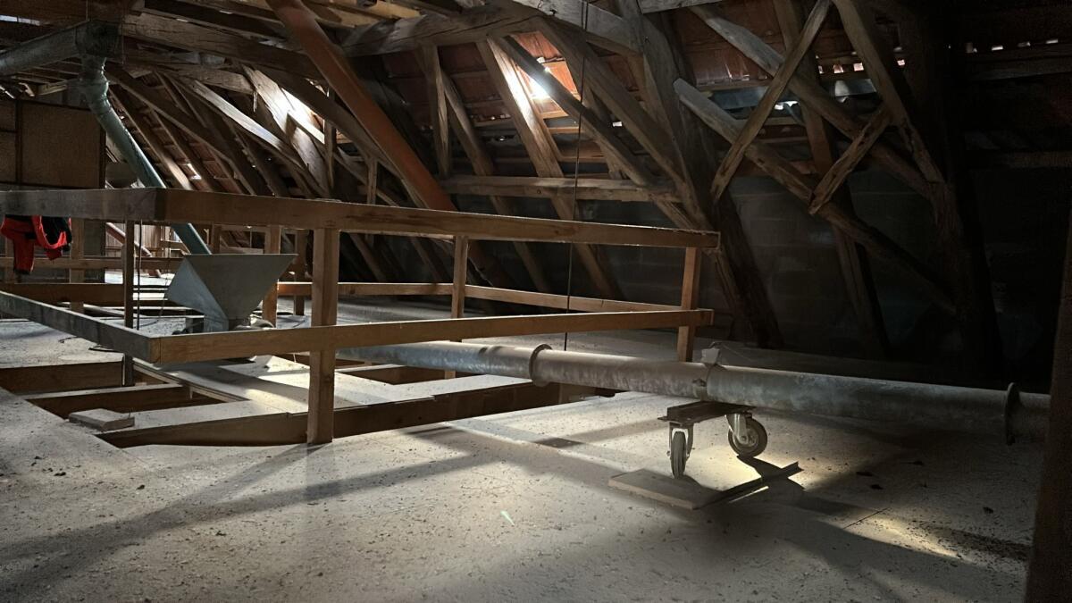 Getreiderohrschnecke mit Ein- und Auslauf 6 Meter und Motor 2