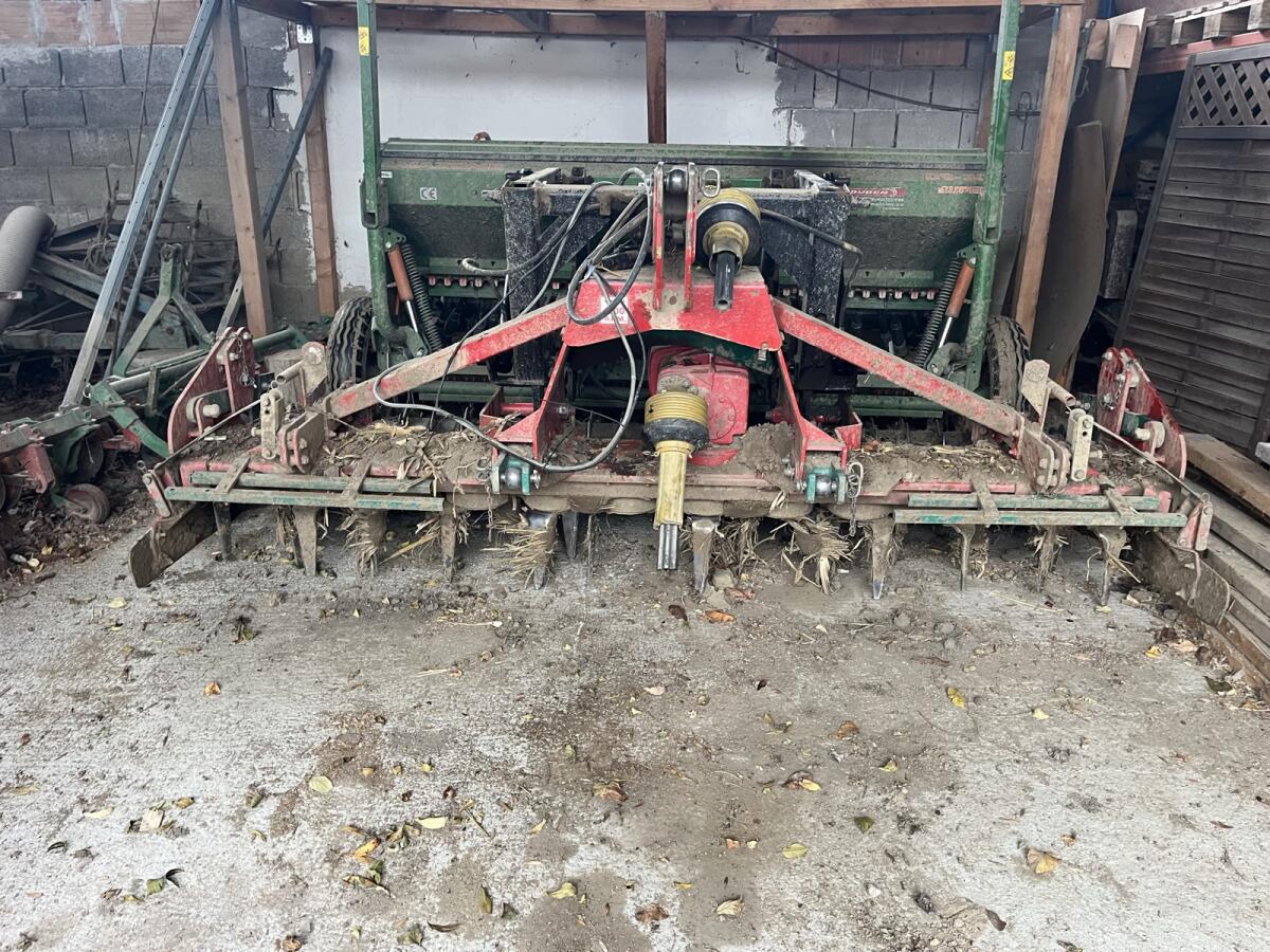 Säkombination Kverneland Kreiselegge und Amazone Sämaschine 1