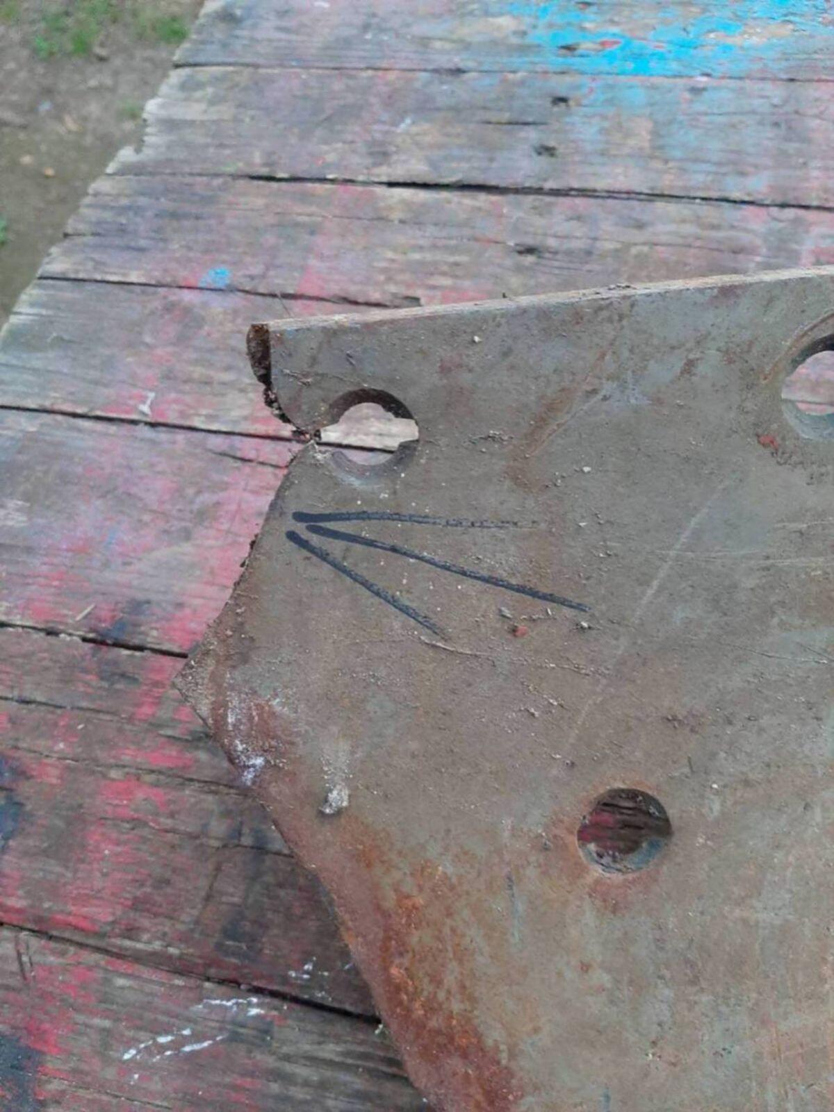 Defektes Streichblech Eberhardt Pflug 3