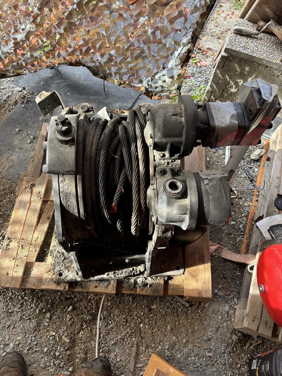 Hydraulische Sepson Winde 3