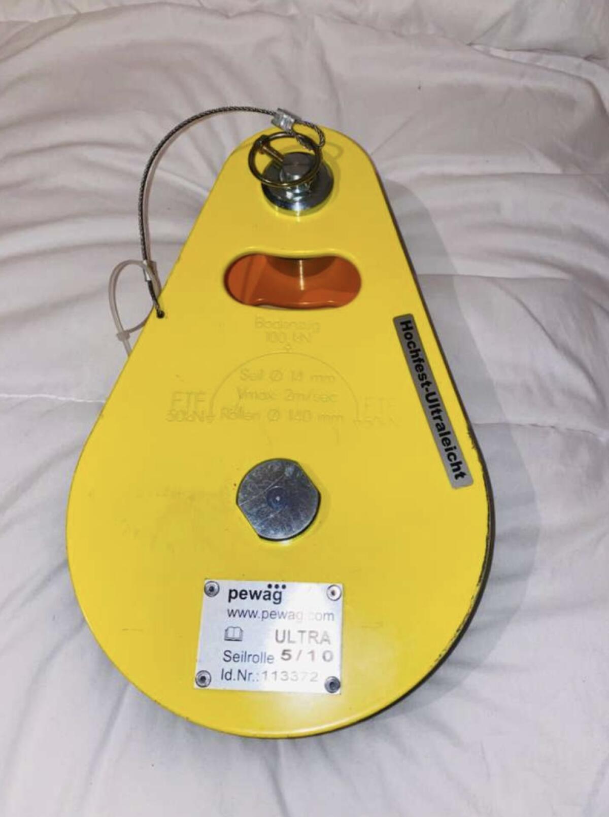 Umlenkrolle Seilrolle Pewag 5/10 1