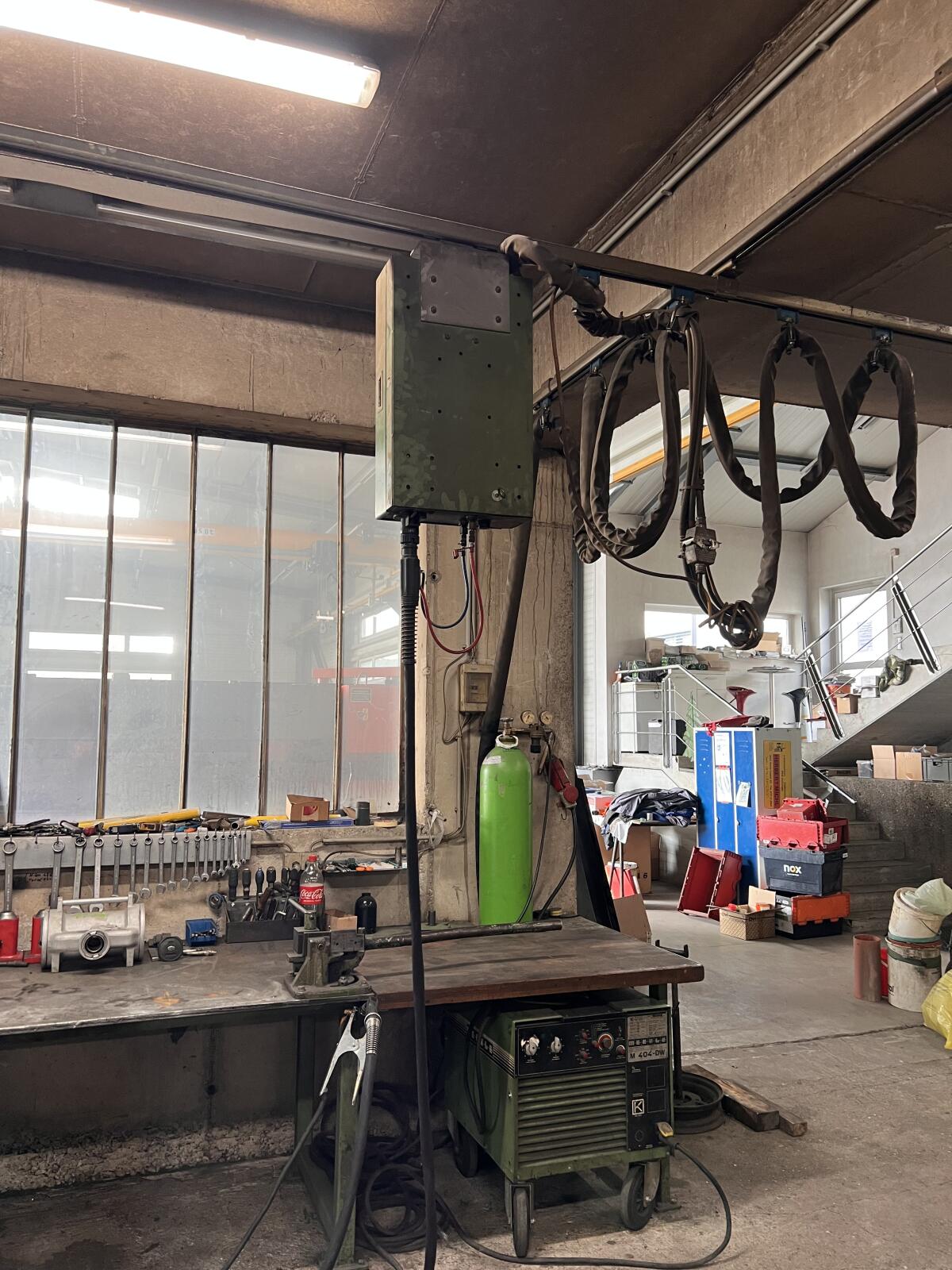 Schweißgerät mit Schienensystem Merkle ME 404 D 2