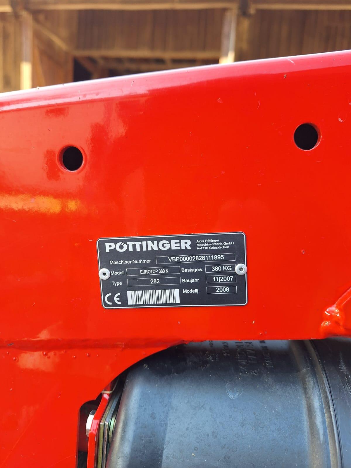 Kreiselschwader Eurotop 380N 3