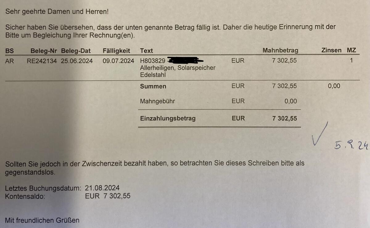 Edelstahlspeicher 750 l 2