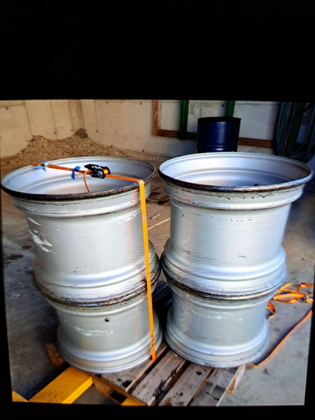 Verkaufe gebrauchte 4 Stk. Abschieberfelgen (Fiegl) Jantsa 1