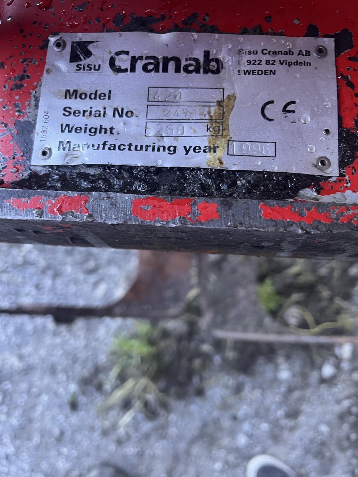 Holzzange Sisu Cranab 2