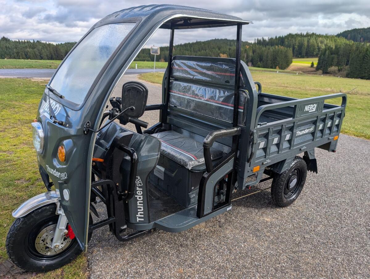 Tuk Tuk Nero Thunder Pro 45 km/h Typenschein 1