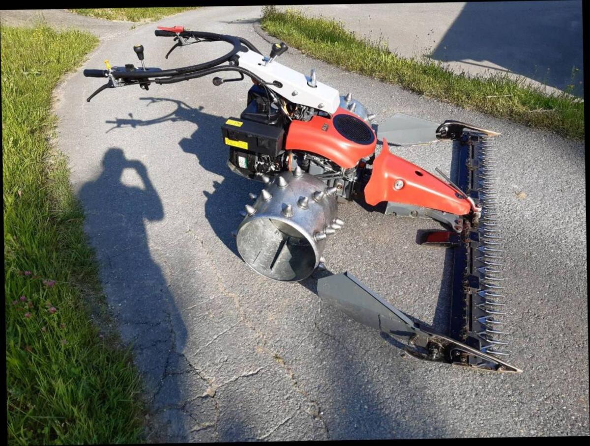 Stachelwalzen Stachelräder Aebi CC36 Motormäher 3