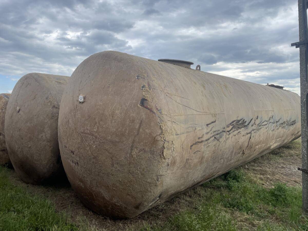 50.000 l (50 m³) Stahltank, Wassertank, Abwasser, Löschwasser 2