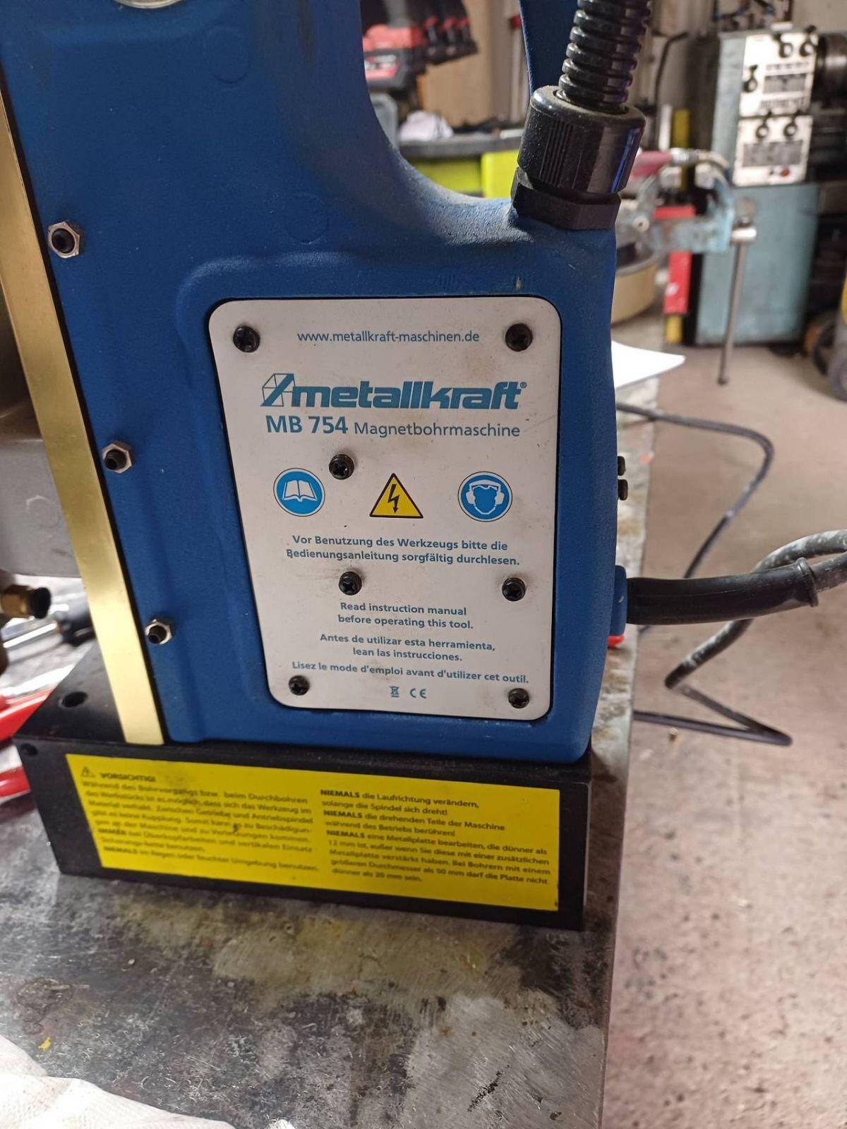 Magnetbohrmaschine Metallkraft MB 754 2