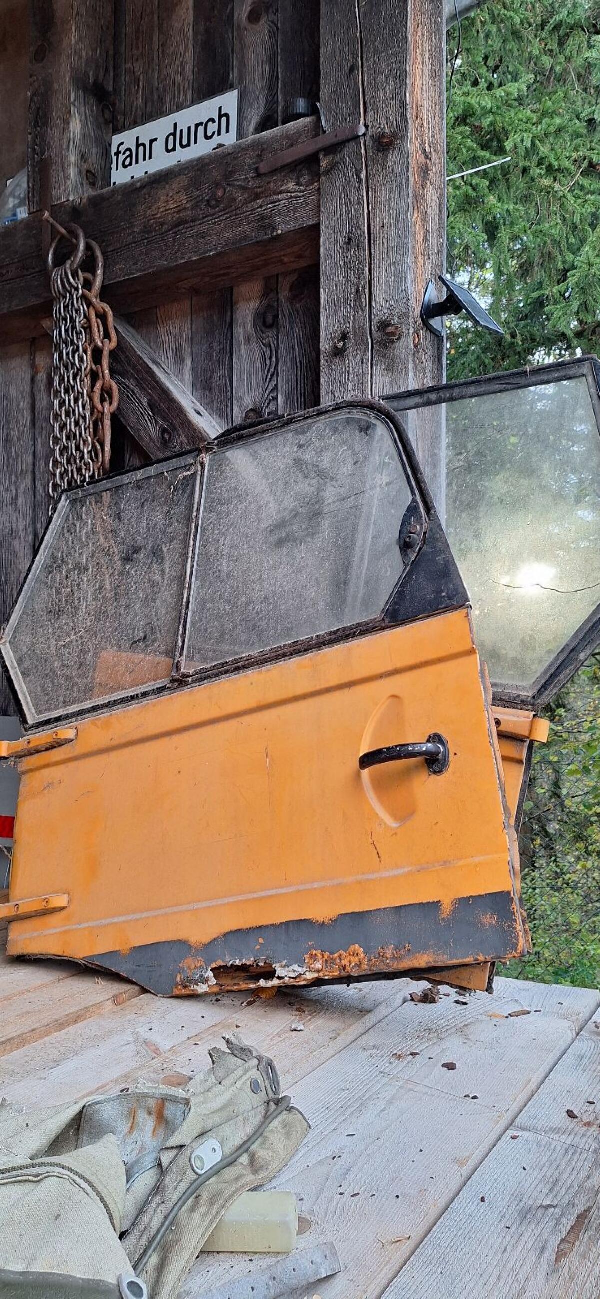 Unimog Scheibenrahmen Fenster 1