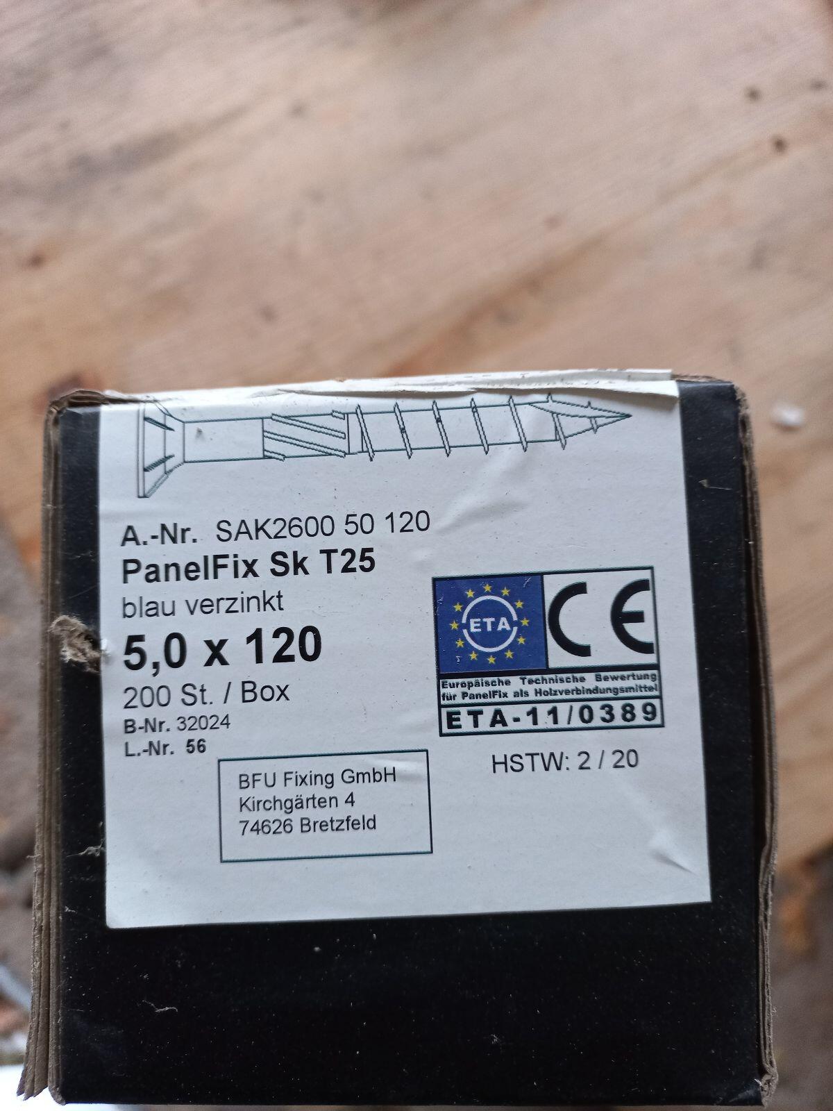 Schrauben 5x120 1