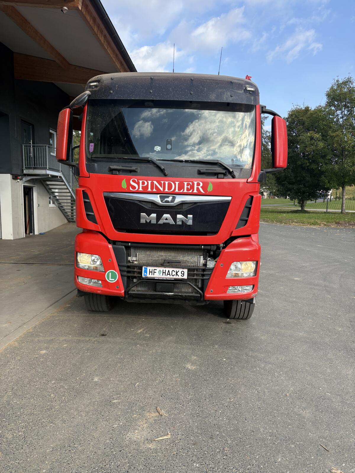 MAN Hackgutkipper Hängerzug 1