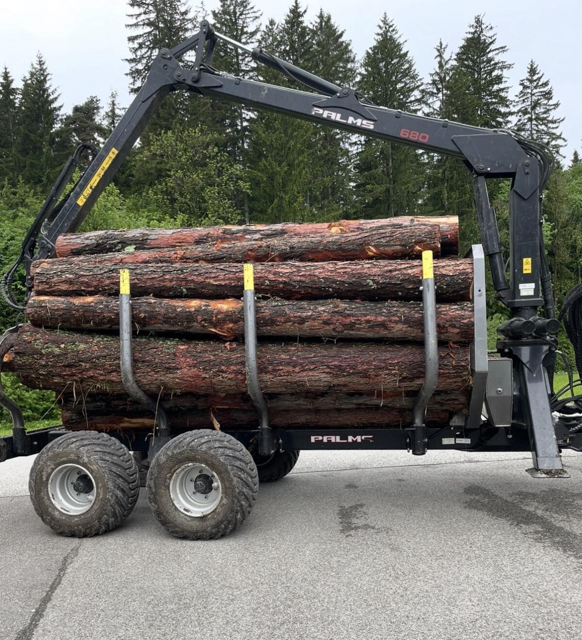 Holzanhänger Palms 680 1