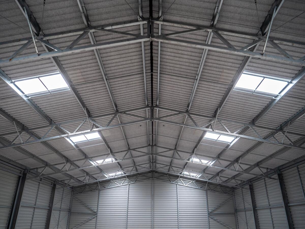 Stahlhalle 20x30 Landwirtschaft, Maschinenlager 3