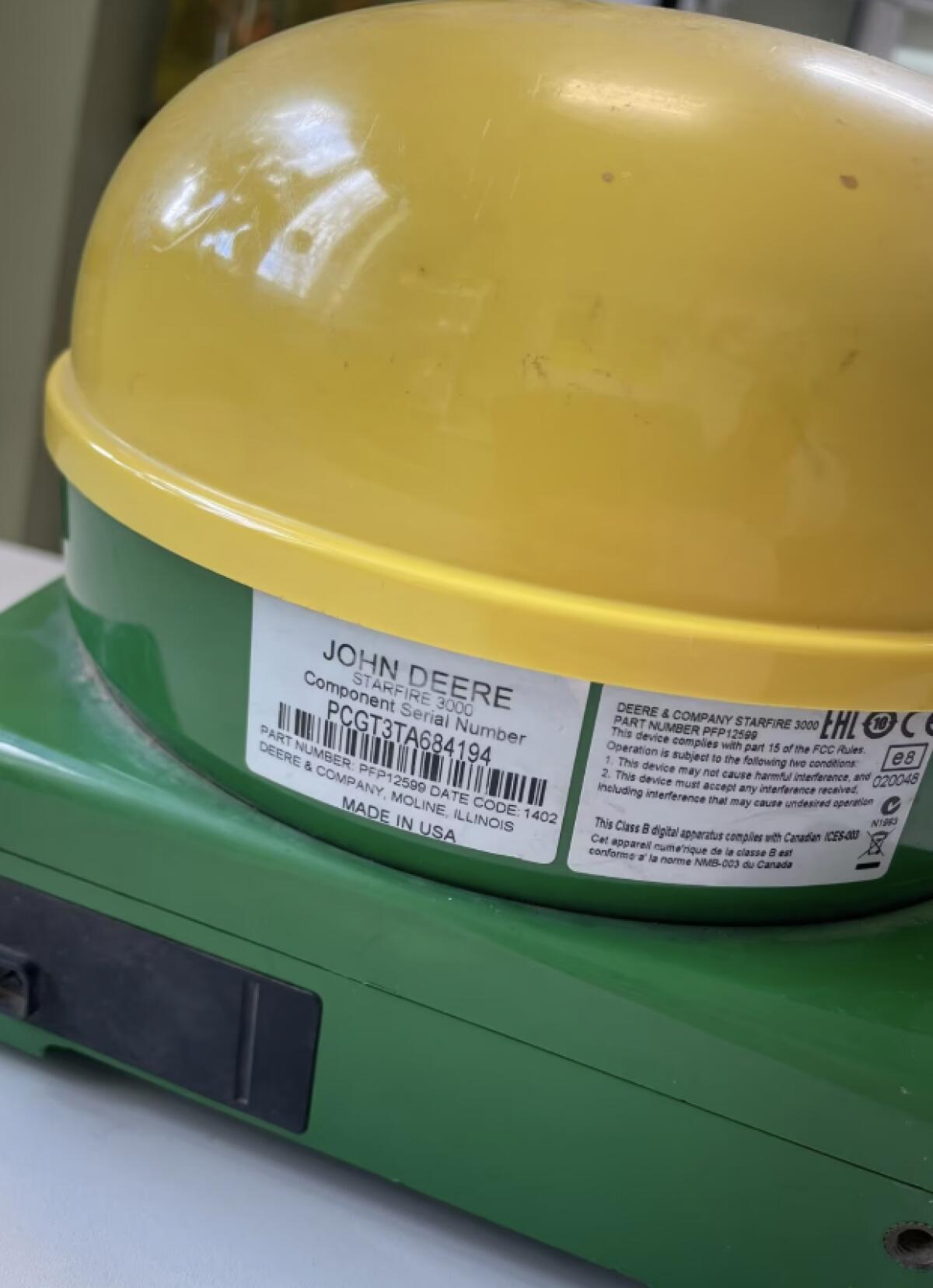John Deere StarFire 3000 Empfänger 2