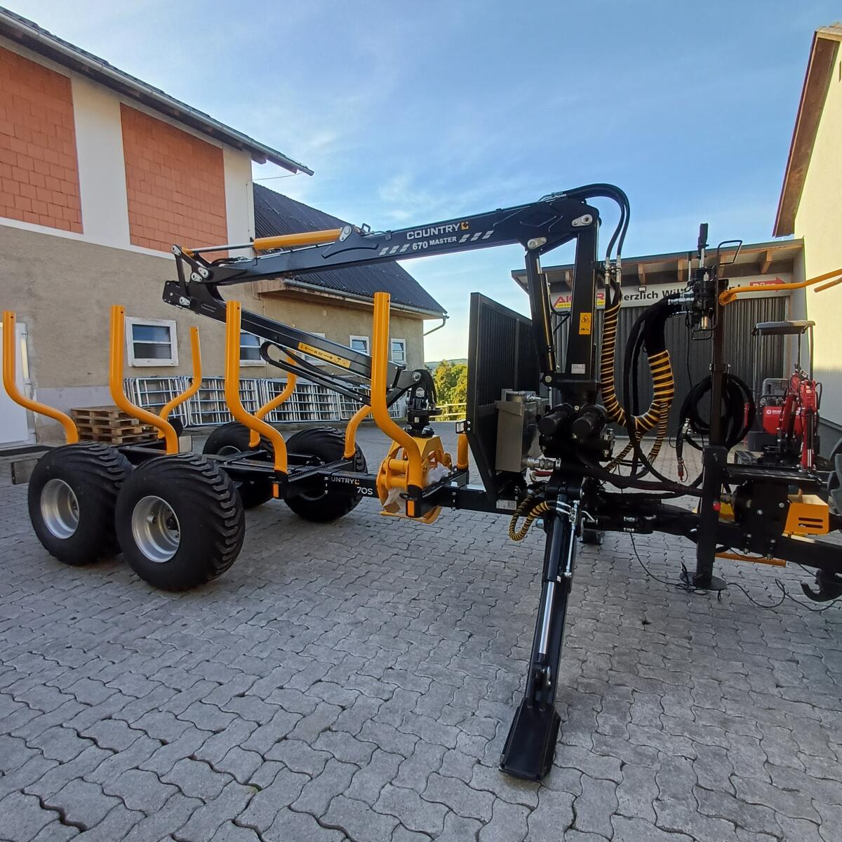 Rückewagen, Forstanhänger Country T70 S 2