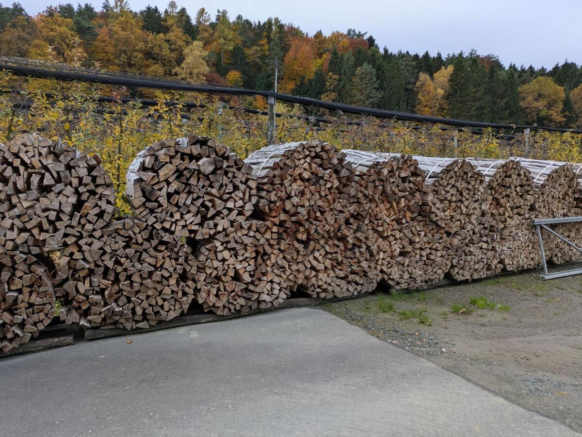 Brennholz gespalten 1 m 1