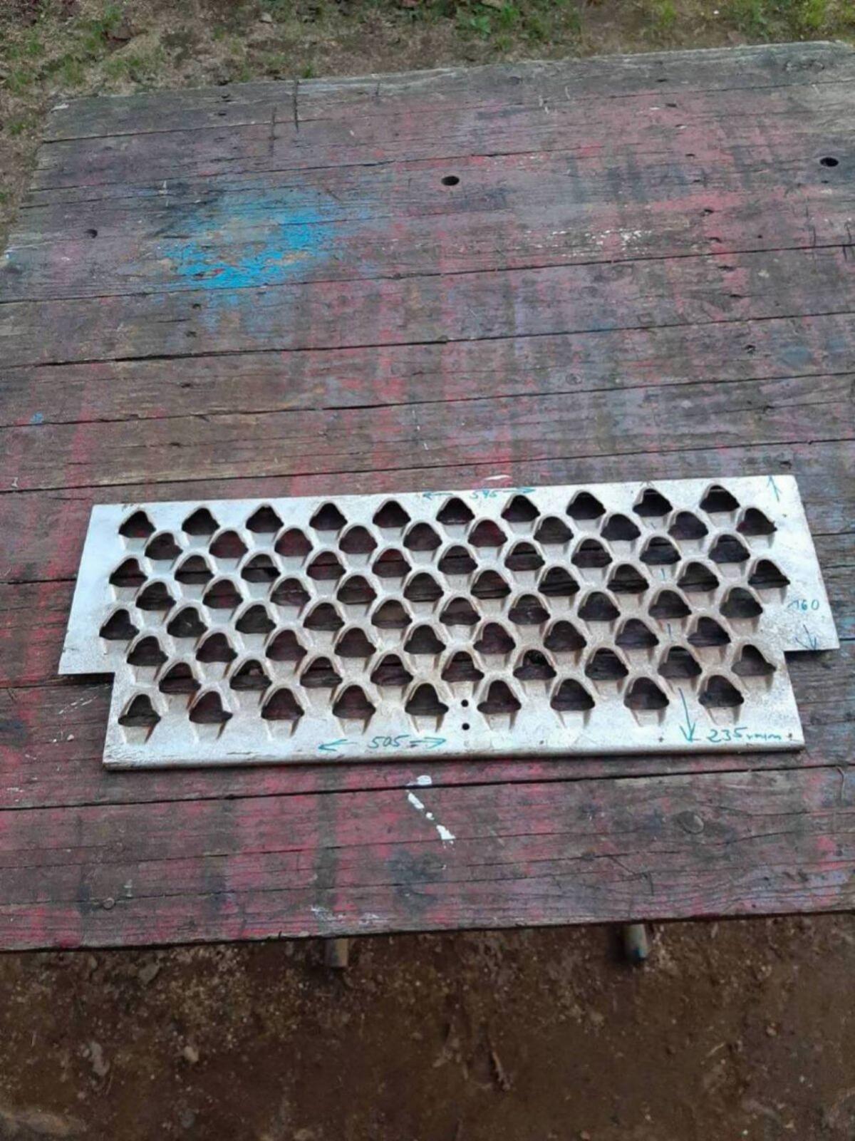 Siebkasten-Verlängerung Mähdrescher Claas 1