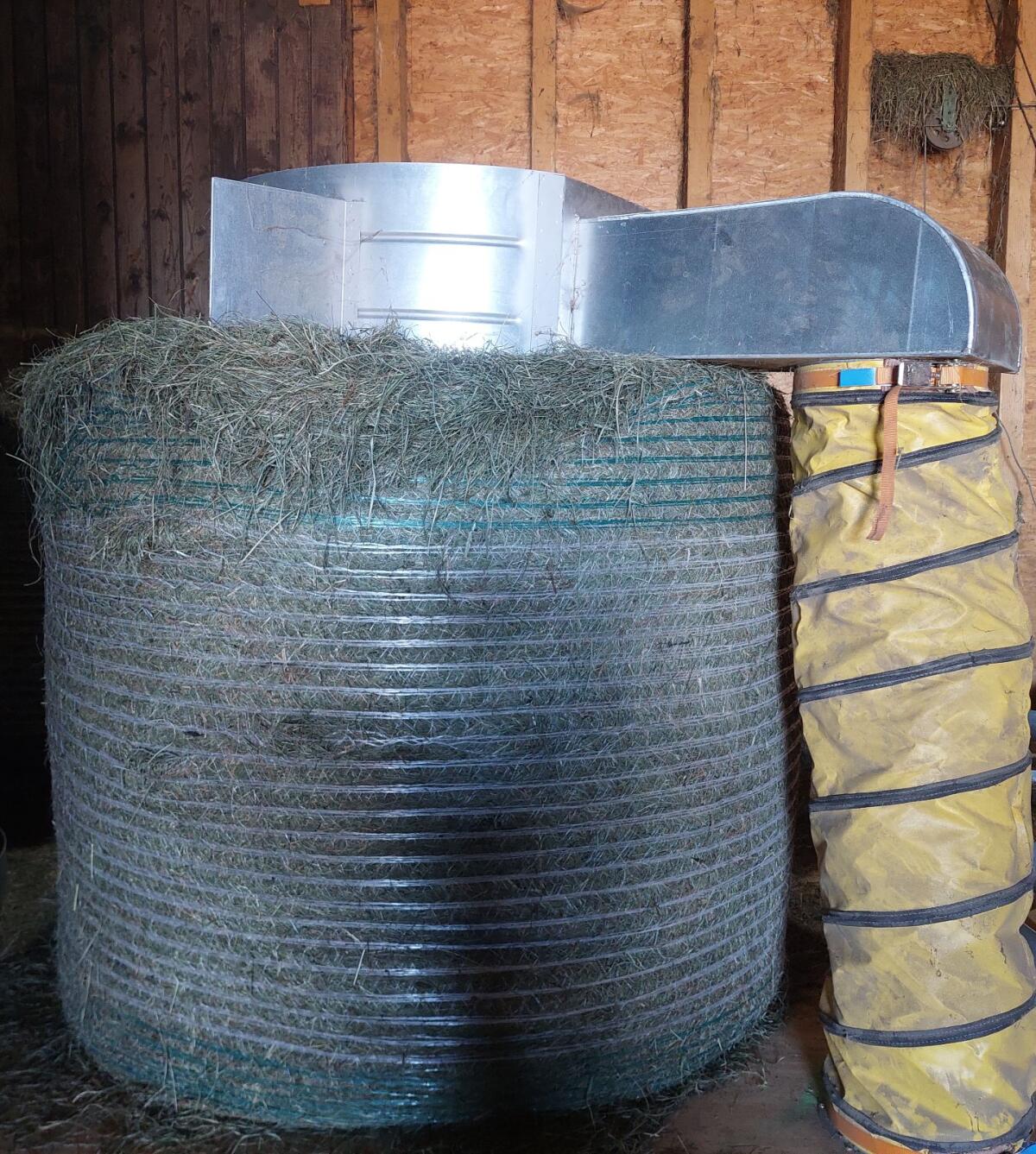 Rundballen Belüftung 2