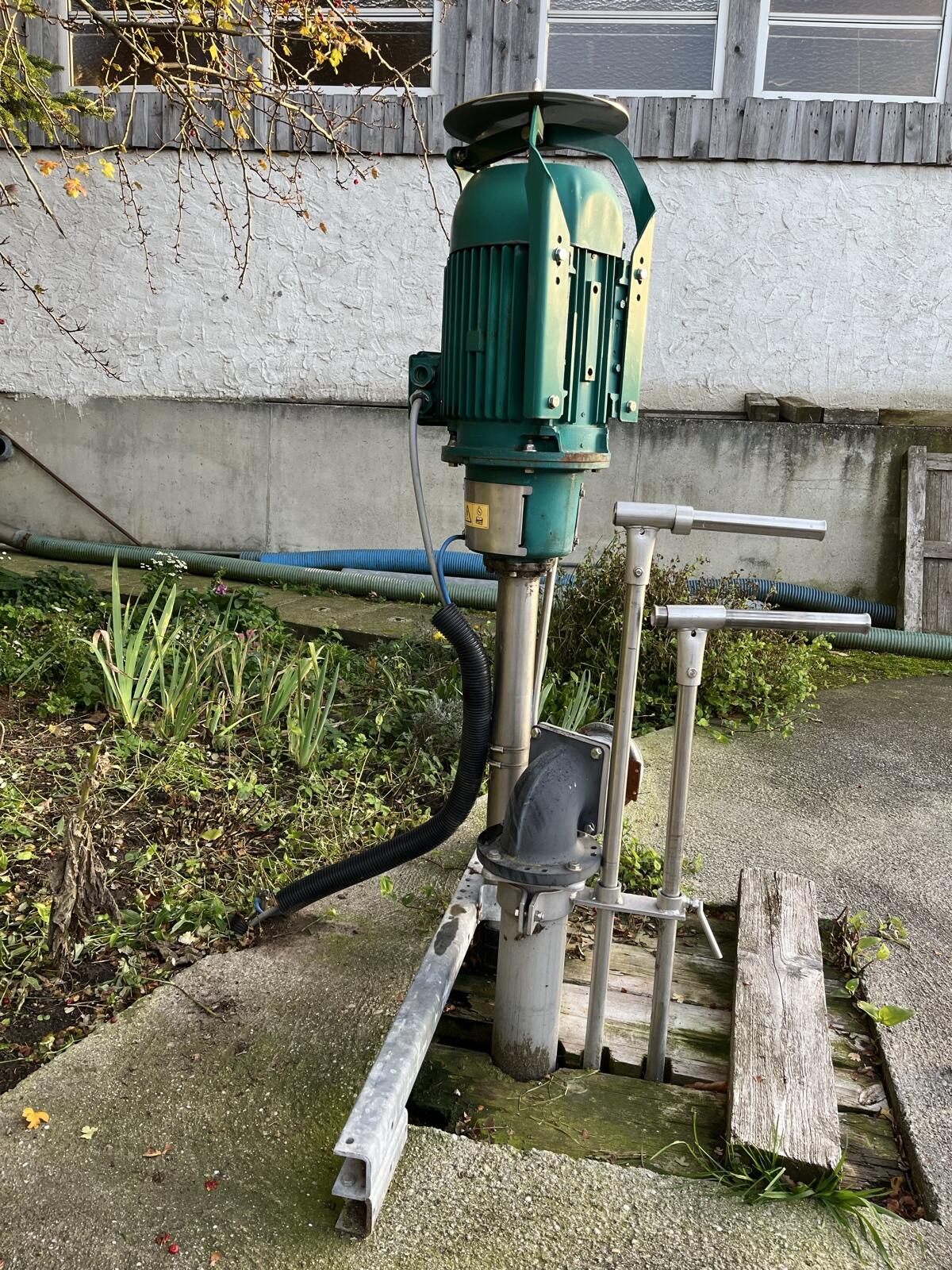 Stallkamp Güllepumpe Nirosta LKP E150 3