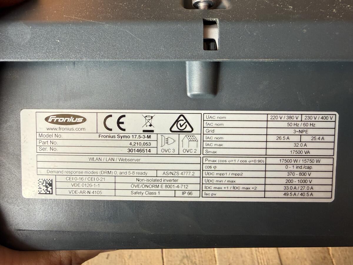 Fronius Symo 17.5-3-M Wechselrichter 2