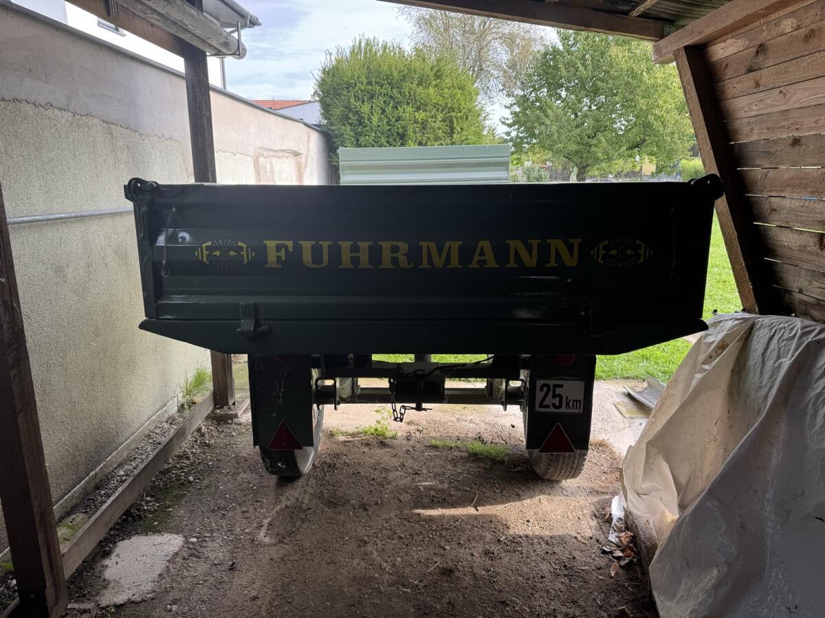 Fuhrmann 5 t Anhänger – frisch restauriert, top Zustand 2