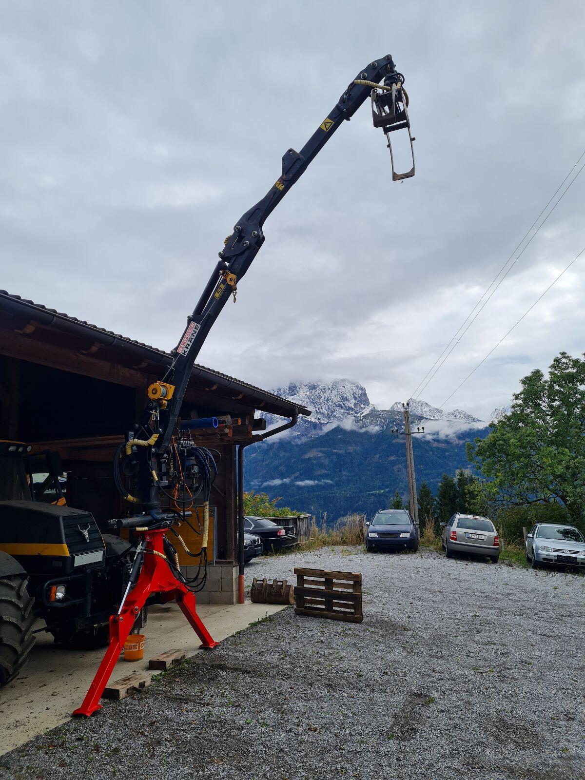 Forstkran / Holzkran Berger 2