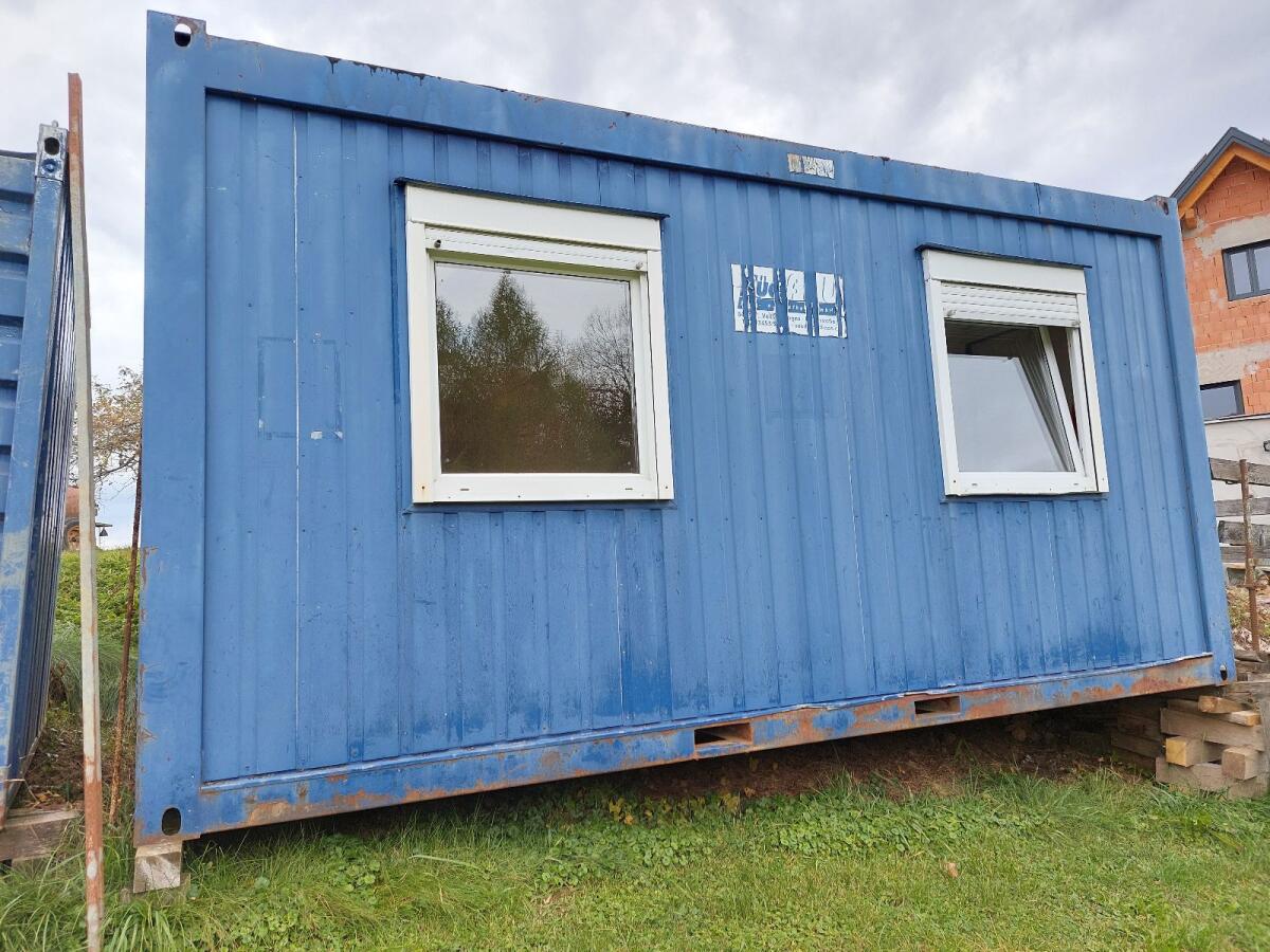 Baustellencontainer, Mannschaftscontainer, 5x2,2x2,6 m 1