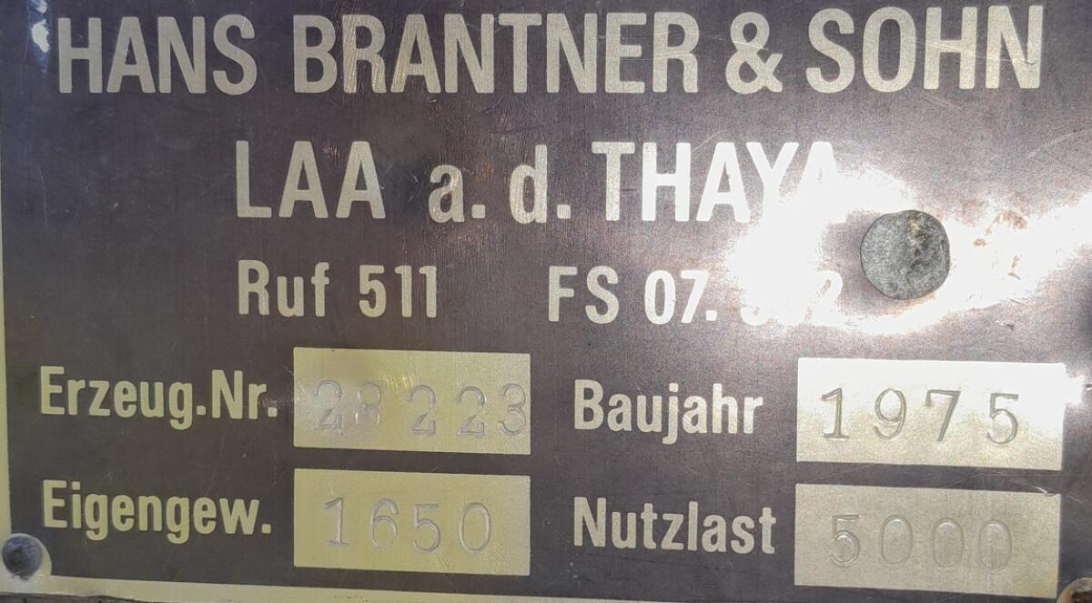 Brantner Kipper, 5 t Nutzlast, Bj. 1975 3