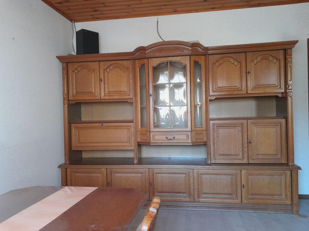 Wohnzimmerverbau, Wohnwand, Vitrine, Regal, Kasten 2