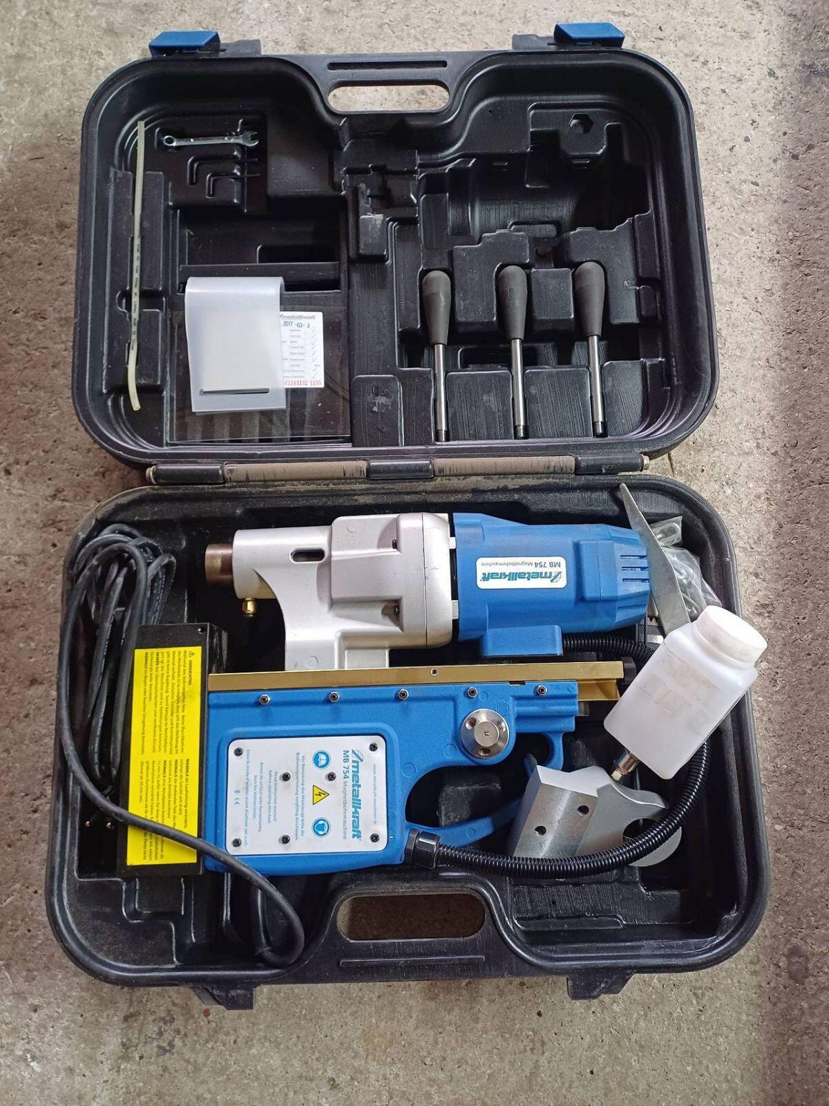 Magnetbohrmaschine Metallkraft MB 754 1