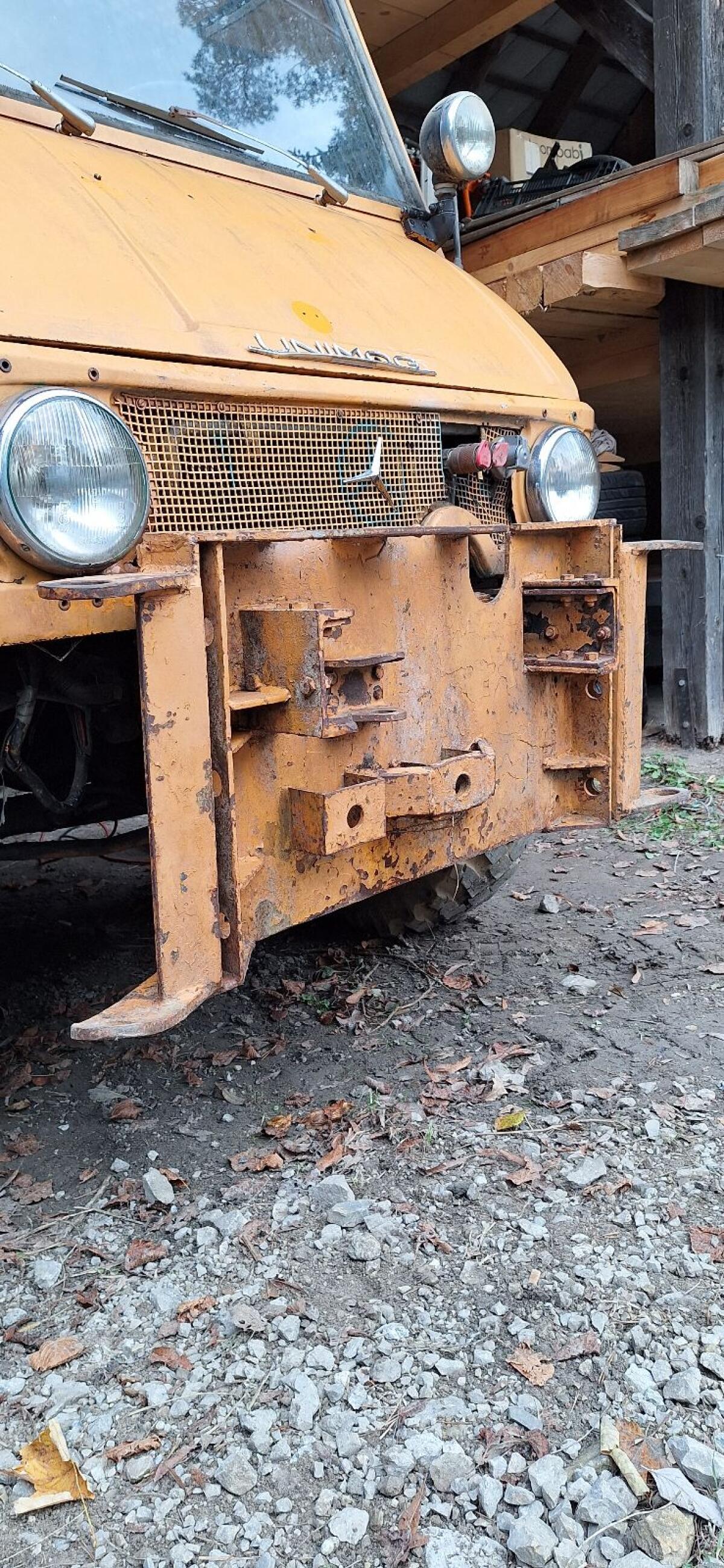 Unimog Anbauplatte 1