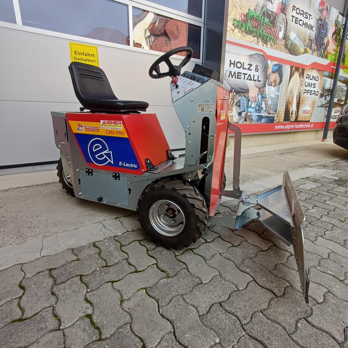 Westermann Spaltenschieber, Futterschieber, Kehrmaschine 1